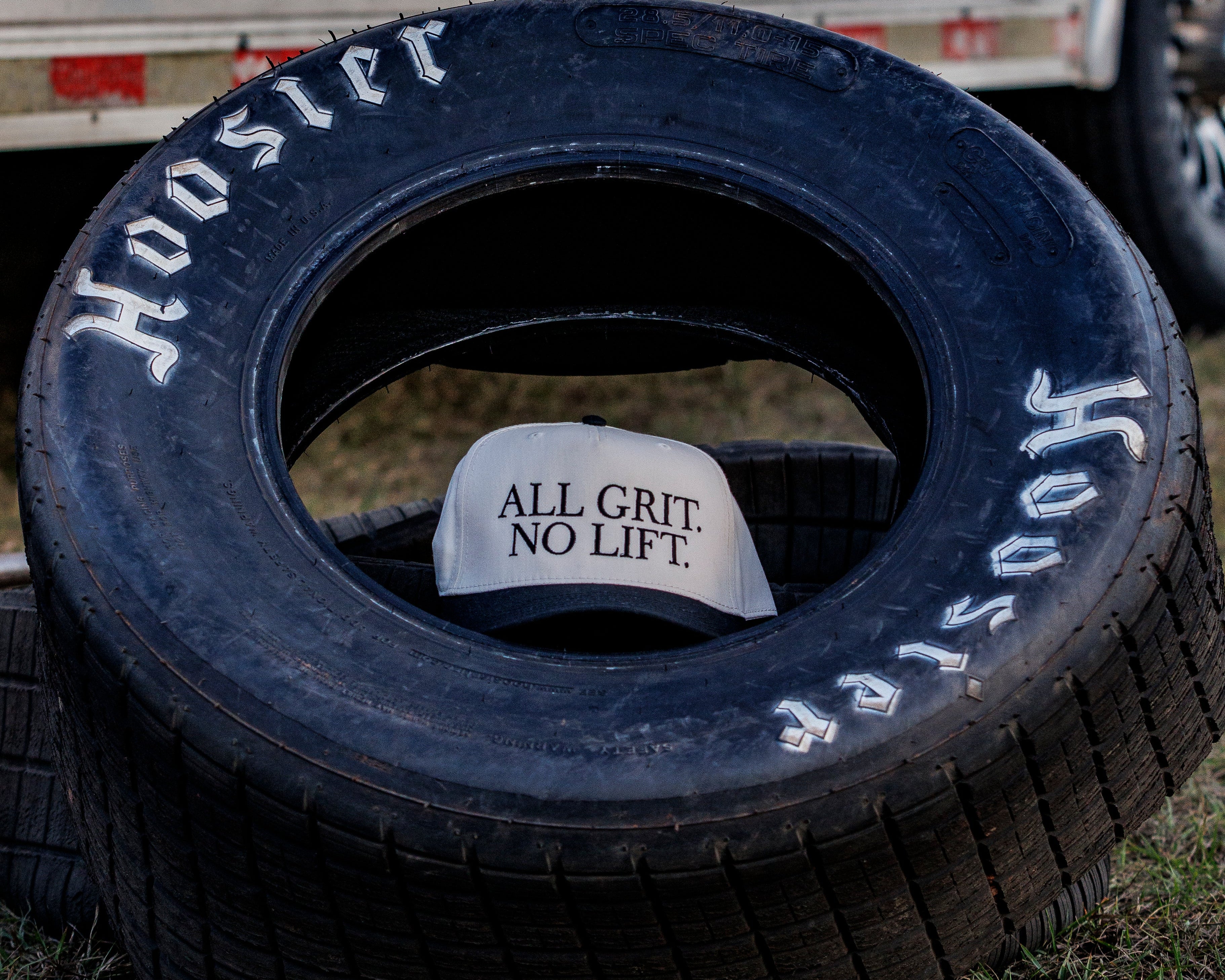 ALL GRIT. NO LIFT.