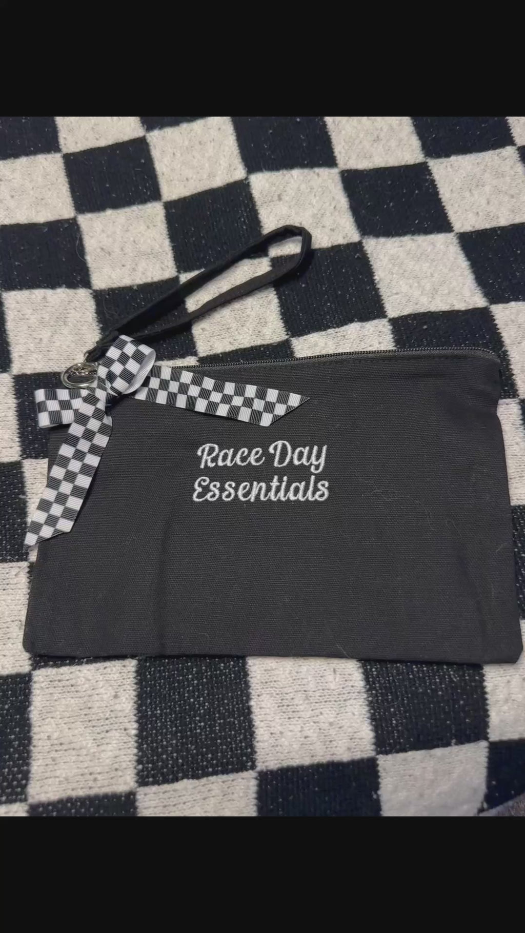 Race Day Essentials Wristlet