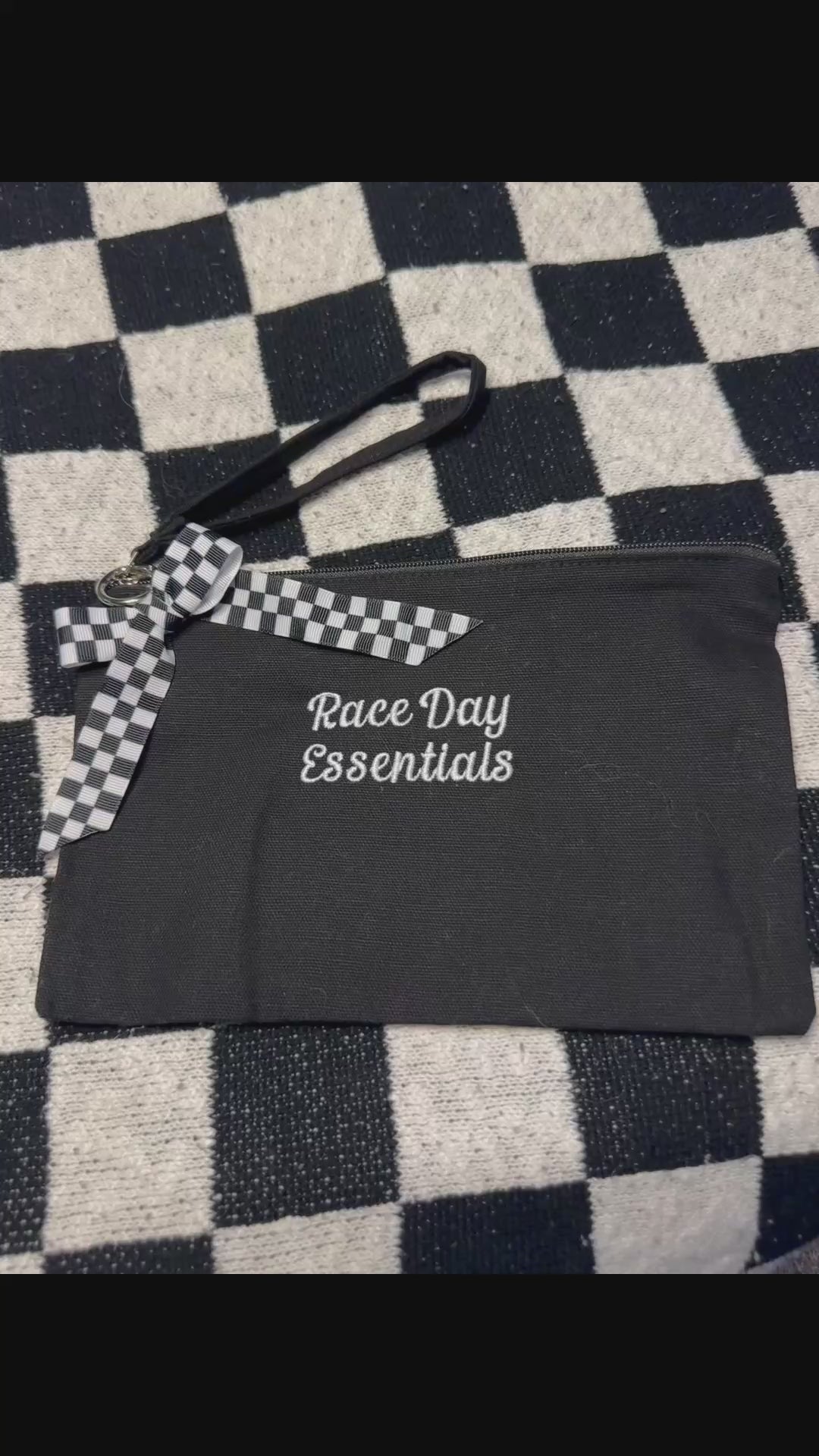 Race Day Essentials Wristlet